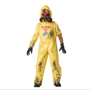 IN CHARACTER • KIDS HAZMAT HAZARD ZOMBIE COSTUME